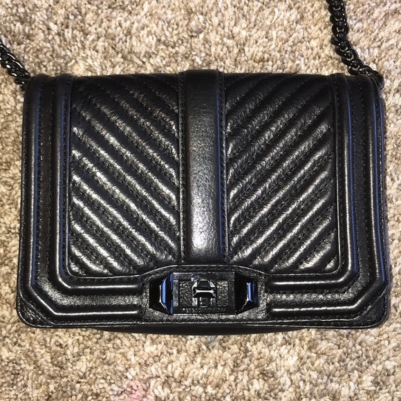 REBECCA MINKOFF Black Crossbody Bag - Picture 3 of 11